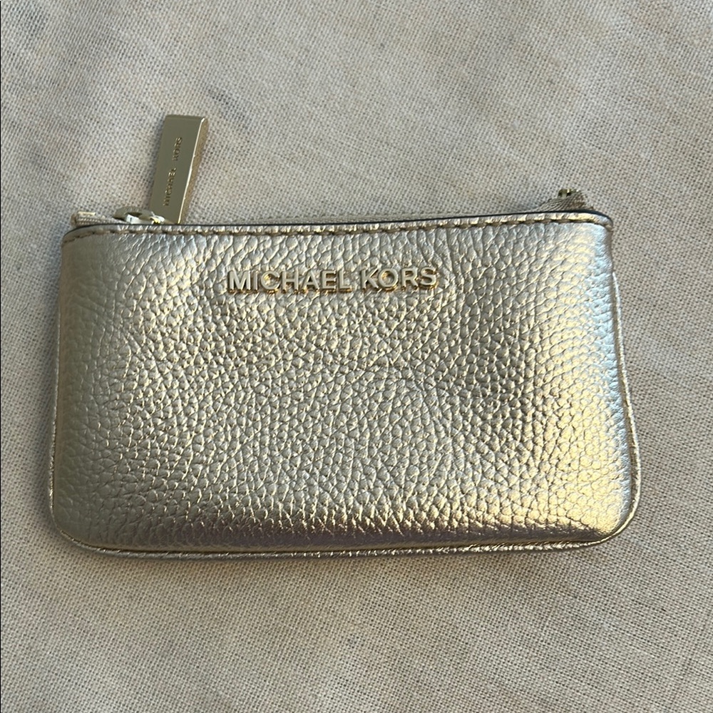 Michael Kors Gold Card/Coin Holder